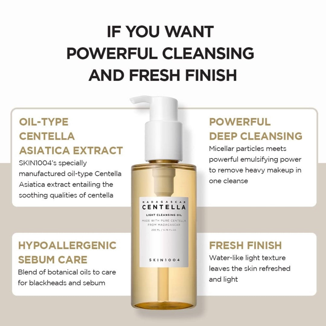 CENTELLA LIGHT CLEANSING OIL
