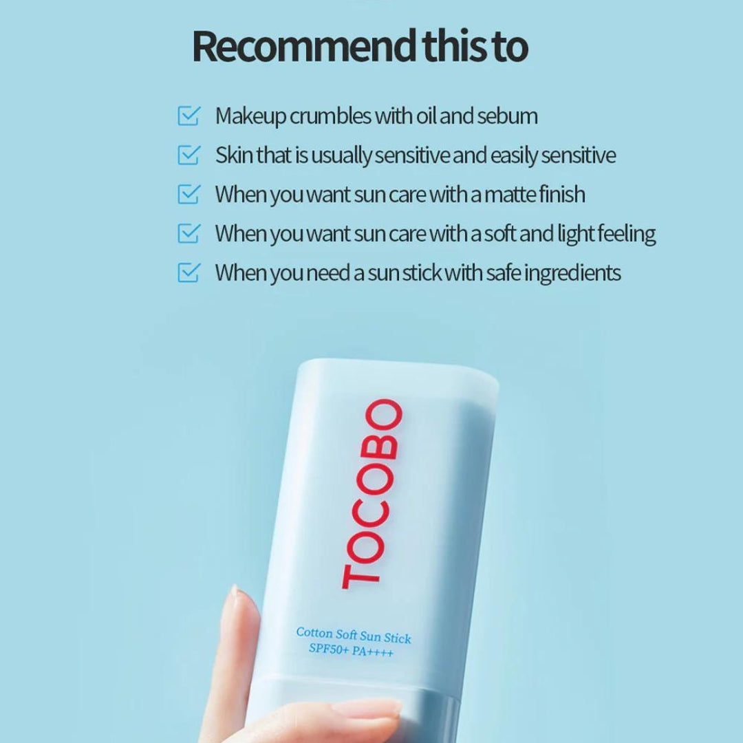 Cotton Soft Sun Stick SPF50+ PA++++
