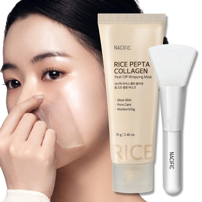 Rice Pepta Collagen Peel-Off Wrapping Mask